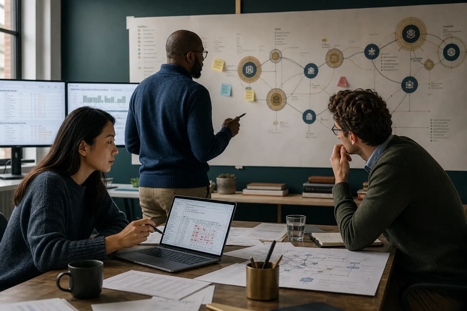 Databricks team reviewing pipeline reliability and governed data products