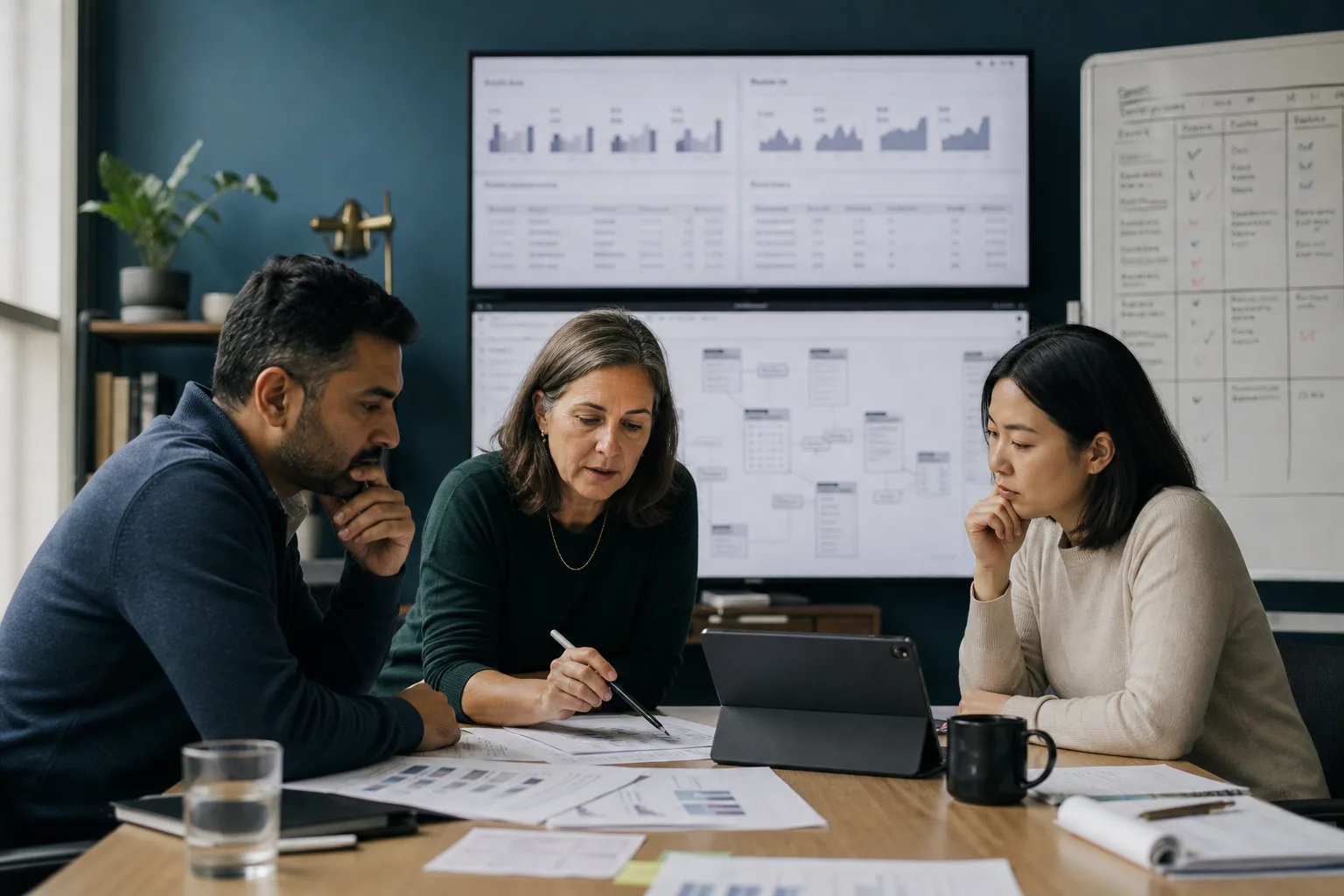 Power BI team reconciling a business measure across reports and source data