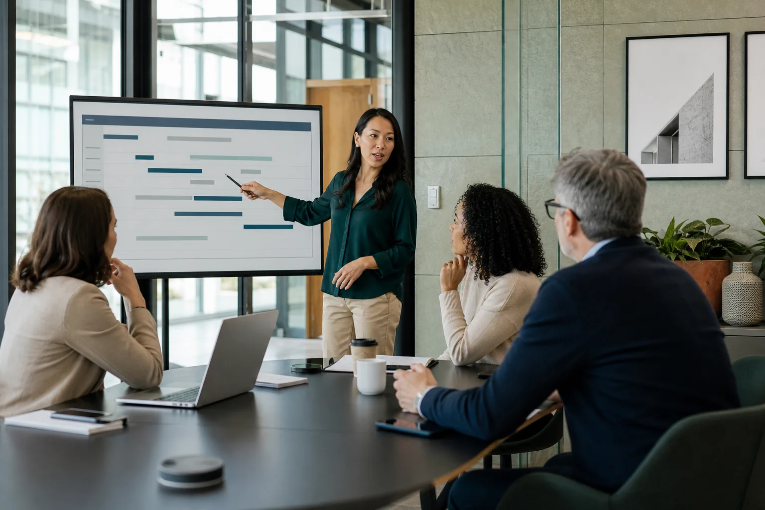 Workday delivery team reviewing an integrated release plan